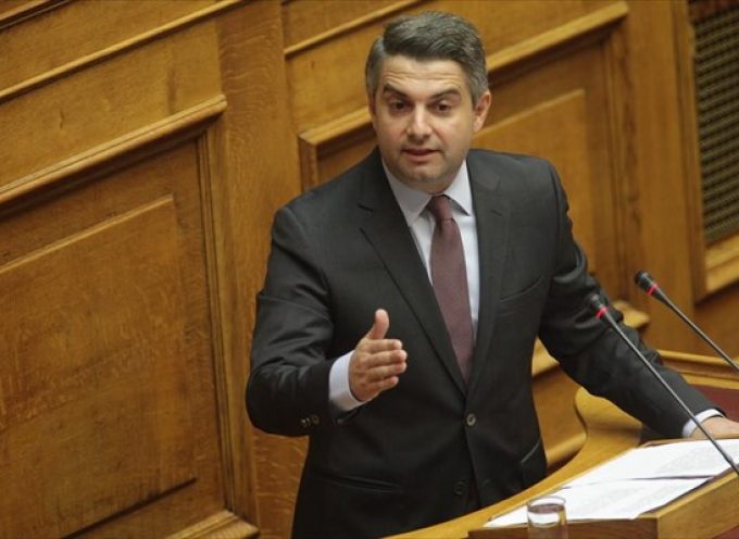 Κωνσταντινόπουλος: Σας επιστρέφω το σύνθημά σας: Καταστρέφετε τη χώρα, φύγετε τώρα!