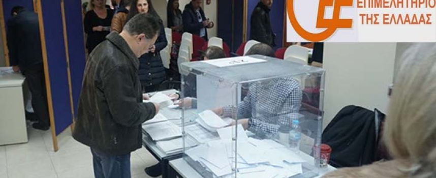 Μάχη μίας ψήφου ΝΔ και ΚΙΝΑΛ στις εκλογές του Οικονομικού Επιμελητηρίου στην Πελοπόννησο