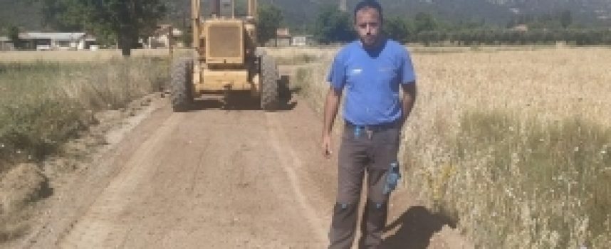 Συνέχεια των εργασιων συντήρησης αγροτικών δρόμων στο Δήμο Τριπολης