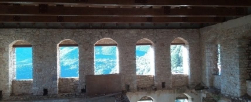 Καρύταινα: Ολοκληρώθηκε η αποκατάσταση της στέγης στο αρχοντικό Δημητρακόπουλου