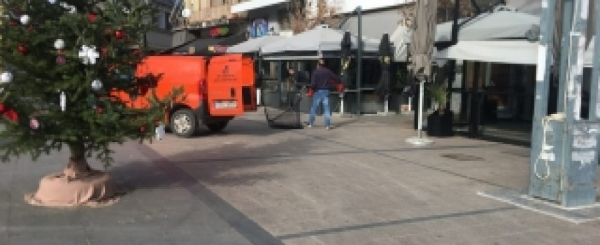 Μπόγιας στην Τρίπολη απομακρύνει αδέσποτα από το κέντρο!!