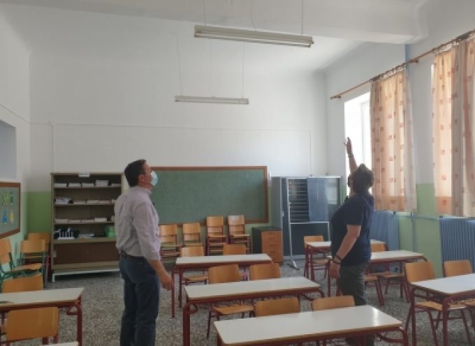 Εργασίες συντήρησης και αποκατάστασης στα σχολικά κτήρια του Δήμου Βόρειας Κυνουρίας
