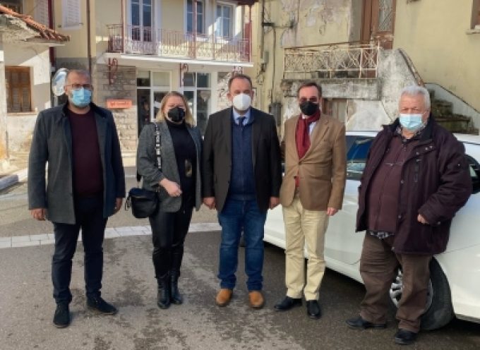 Επίσκεψη του Πρέσβη της Τσεχίας Jakub Karfik στη Γορτυνία – Τρόφιμα και είδη πρώτης ανάγκης για τους πυρόπληκτους