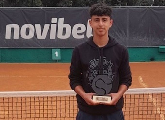 3η Πανελλήνια θέση και μοριοδότηση για τον αθλητή του smash Tripolis Θάνο Κακουρίδη στο Πανελλήνιο τουρνουά τένις