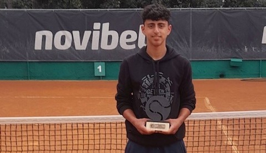 3η Πανελλήνια θέση και μοριοδότηση για τον αθλητή του smash Tripolis Θάνο Κακουρίδη στο Πανελλήνιο τουρνουά τένις