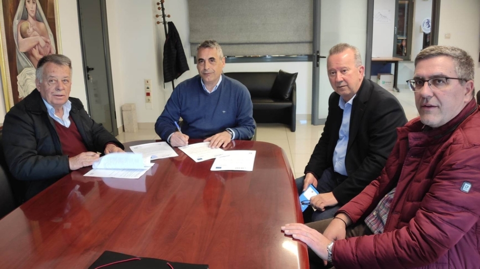 Εμμανουήλ Σκαντζός | Παρευρέθηκε στην υπογραφή σύμβασης «Ύδρευση Μουρτζιάς Χρυσοβιτσίου Δήμου Τρίπολης»