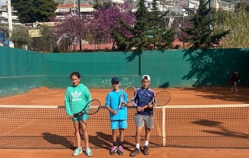 Στο Πανελλήνιο πρωτάθλημα τένις συμμετείχε η αγωνιστική ομάδα του Smash και του Αρκαδικού ομίλου αντισφαίρισης "Άτλας"