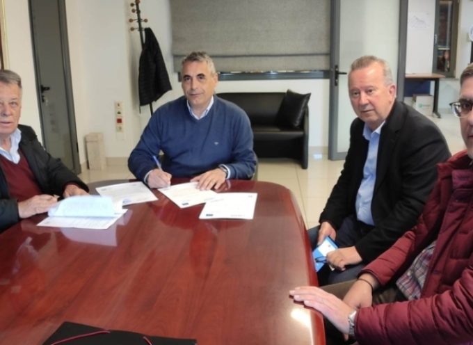 Εμμανουήλ Σκαντζός | Παρευρέθηκε στην υπογραφή σύμβασης «Ύδρευση Μουρτζιάς Χρυσοβιτσίου Δήμου Τρίπολης»