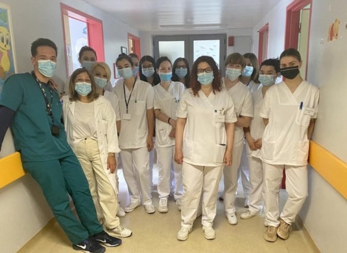 Oι καταρτιζόμενοι του ΔΙΕΚ επισκέφθηκαν το τμήμα της Παιδιατρικής Κλινικής του Παναρκαδικού Νοσοκομείου