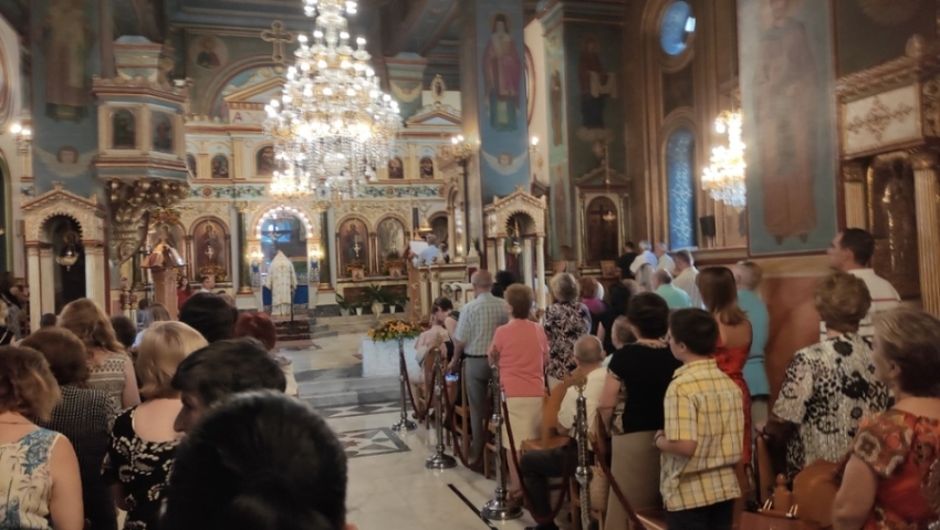Ο Εμμανουήλ Σκαντζός παρευρέθηκε στον Ιερό Ναό Προφήτη Ηλία στην Τρίπολη